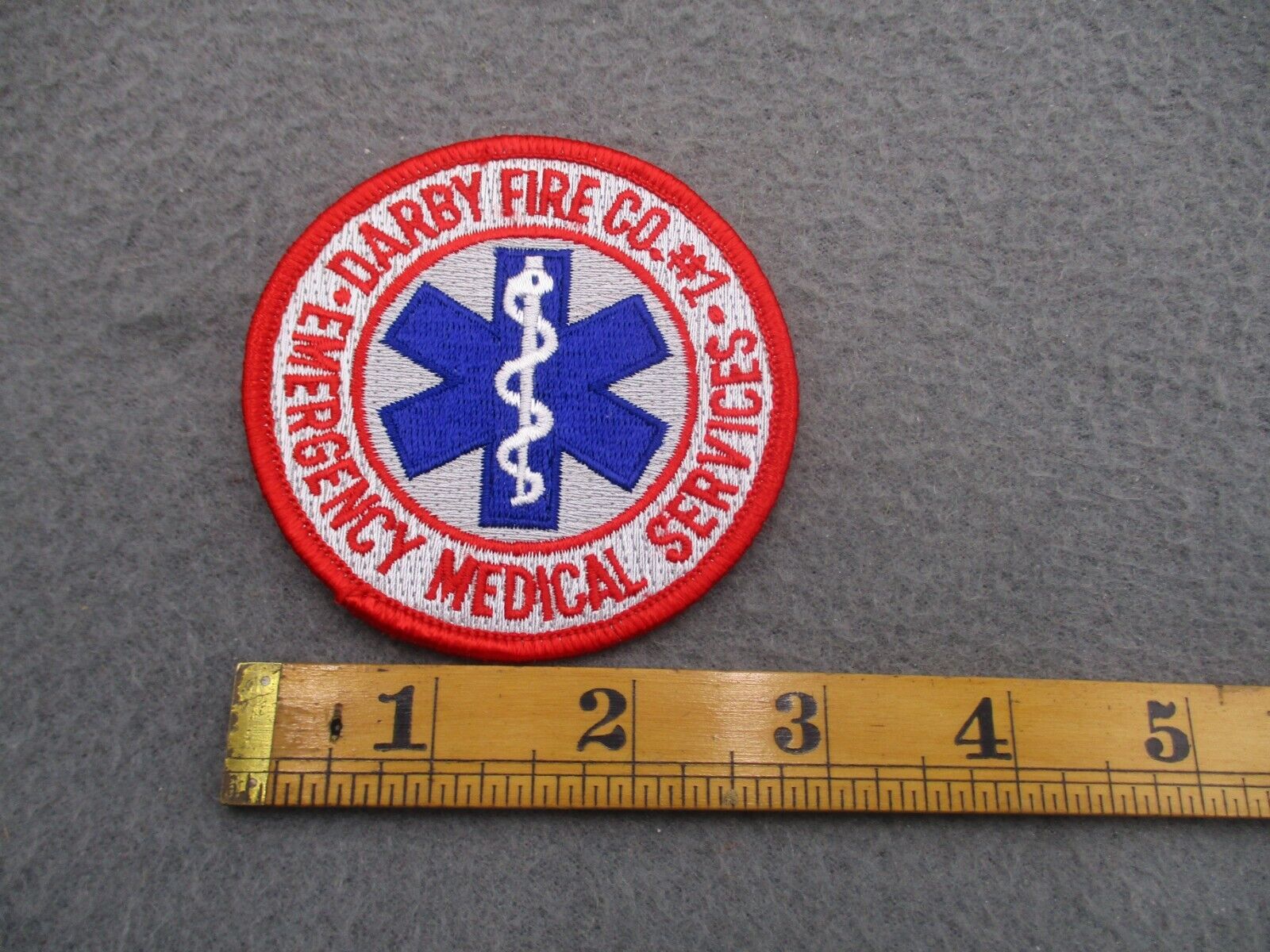 Darby Fire Co #1 Emergency Medical Service Patch W6