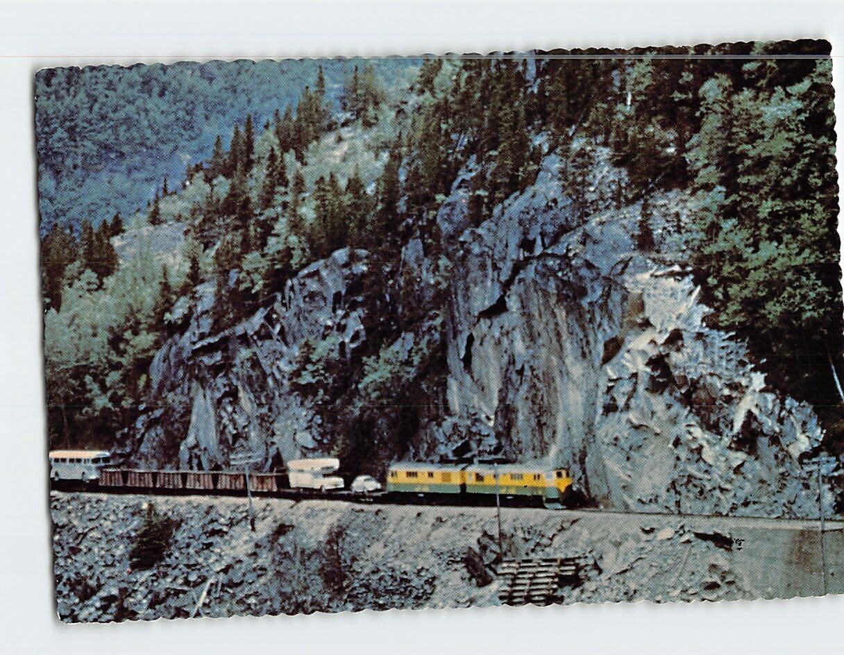 Postcard White Pass Railroad Canada