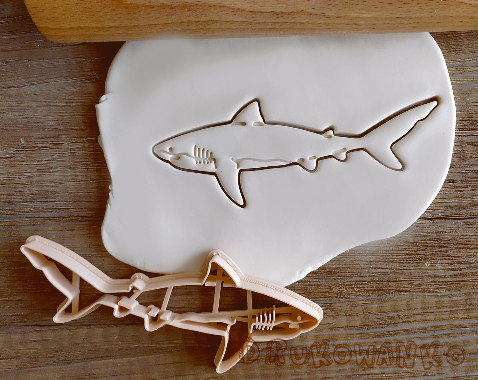 Shark Realistic Killer Whale Sea Ocean Creature Predator Water Cookie Cutter