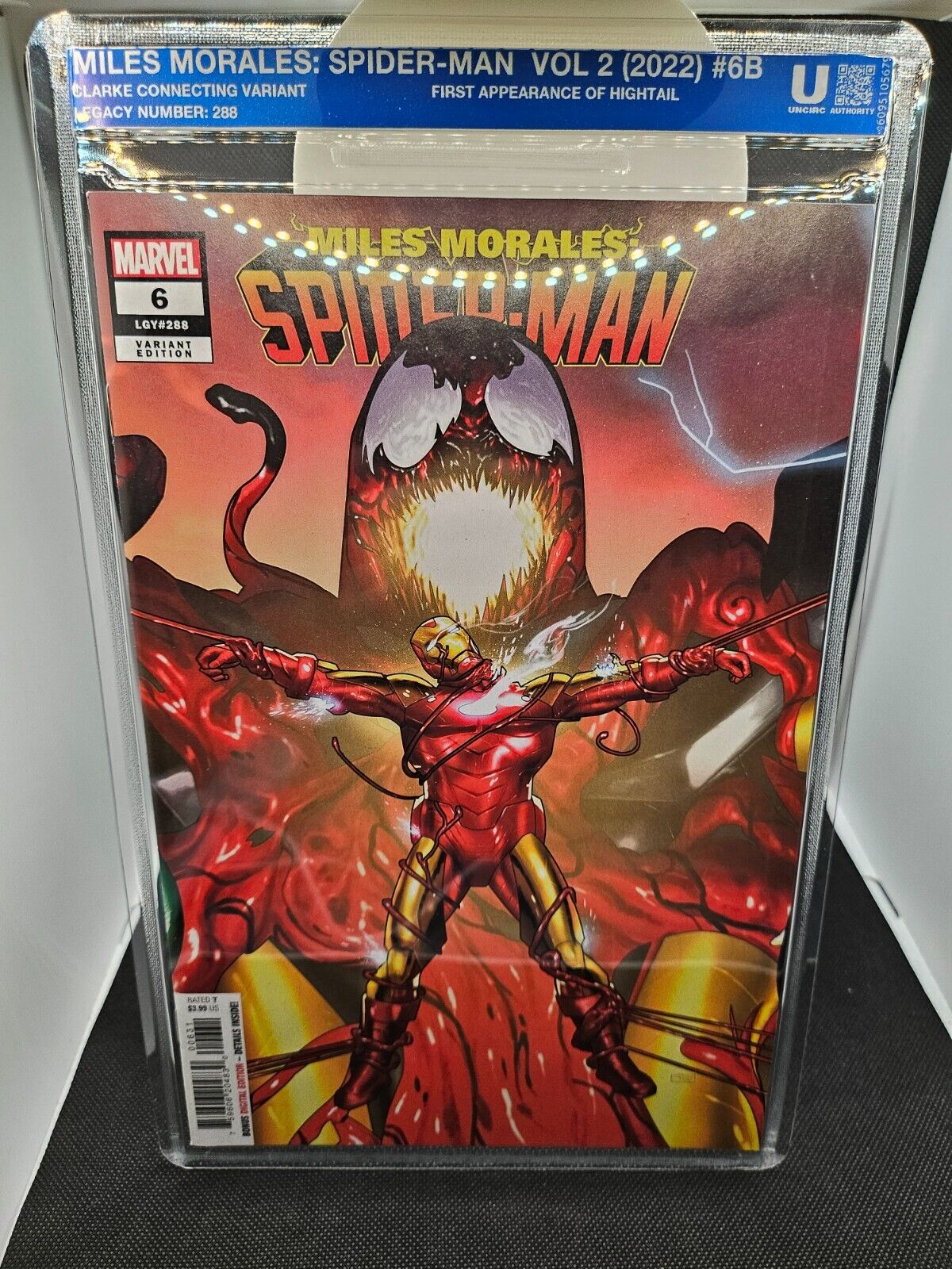 MILES MORALES: SPIDER-MAN VOL 2 CLARKE CONNECTING VARIANT UNCIRCULATED RARE #6B