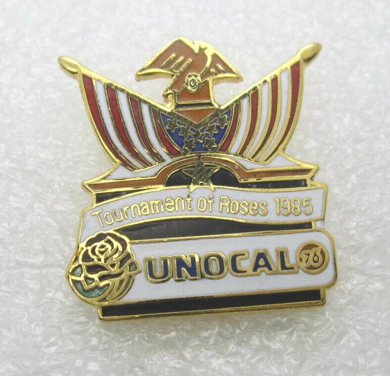 Vintage 1985 Tournament of Roses UNOCAL 76 Lapel Pin (A618)