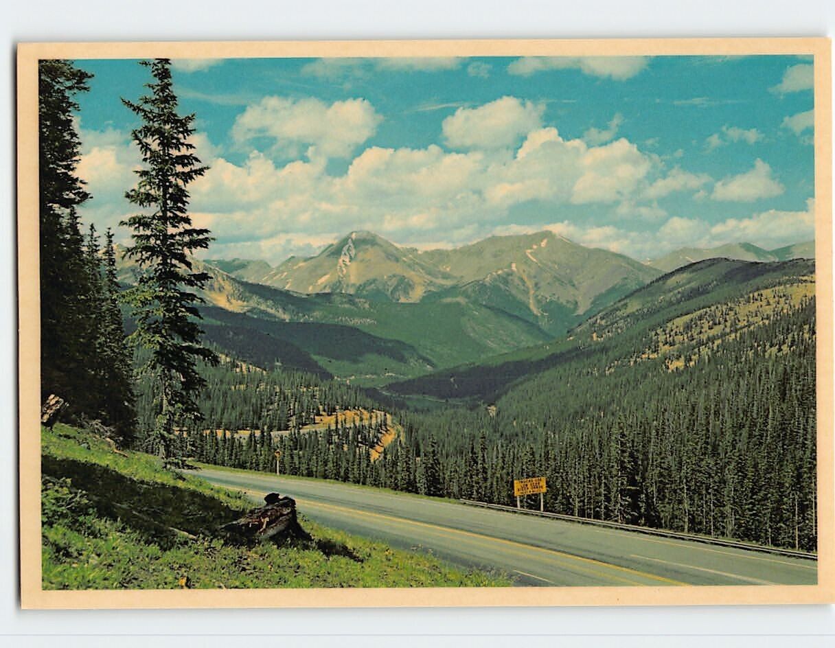 Postcard - Vista of Monarch Pass - Colorado