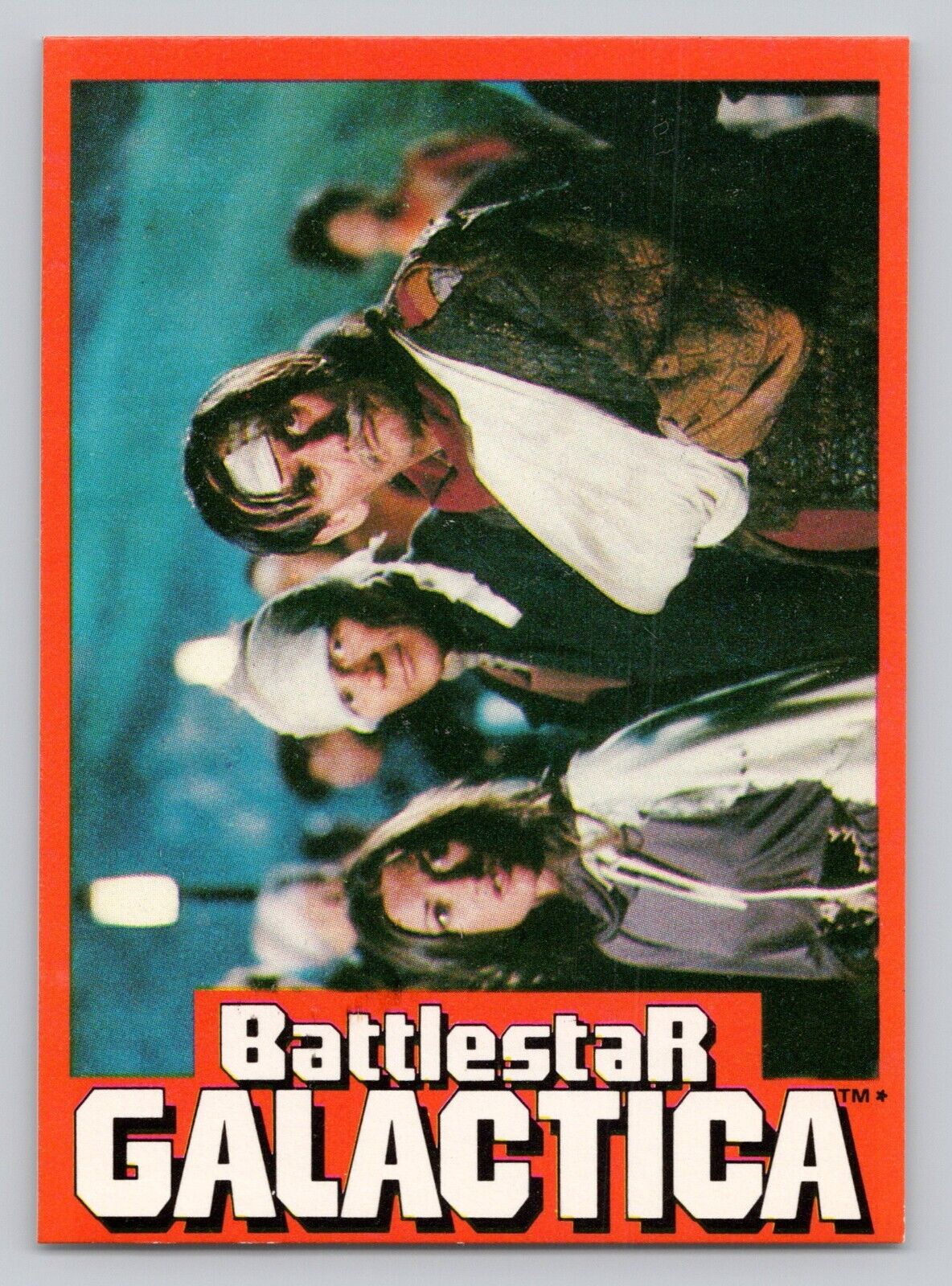 Vintage Battlestar Galactica Capricans #25 Trade Card 1978