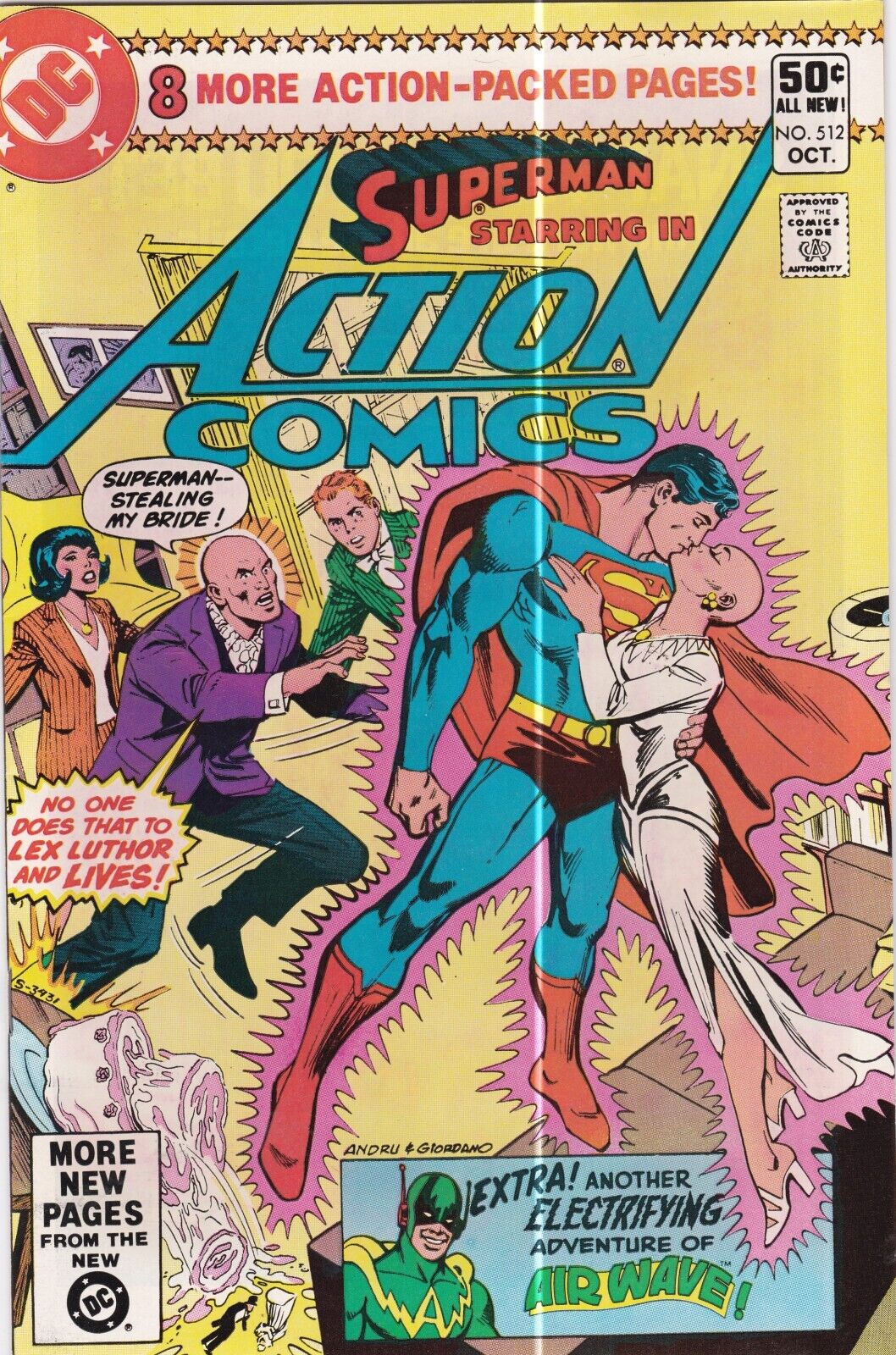 Action Comics #512: DC Comics. (1980)  VF+  (8.5)