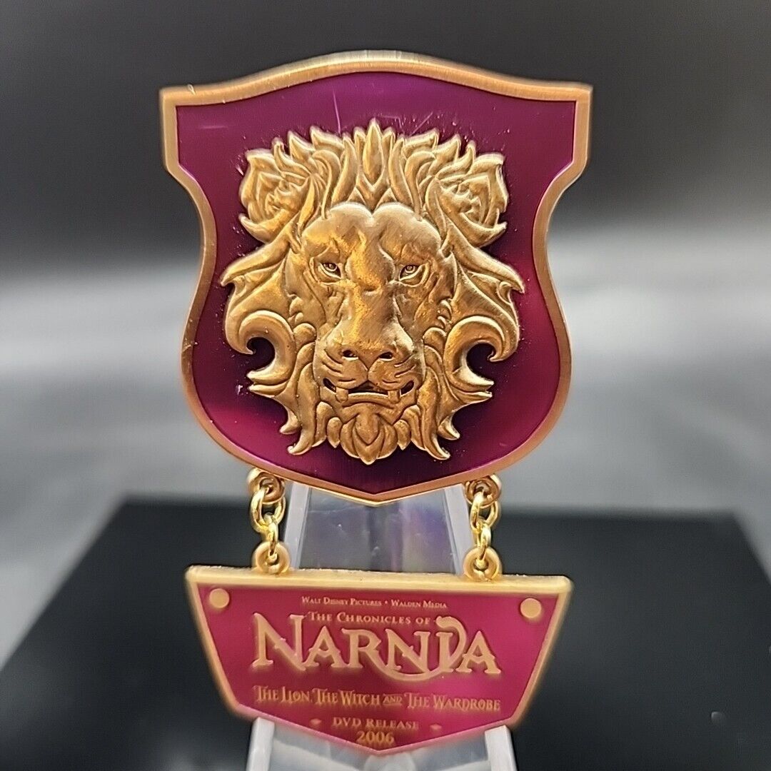 Disney CHRONICALS of NARNIA - LION WITCH WARDROBE DVD Release 2006 LE 1500 PIN