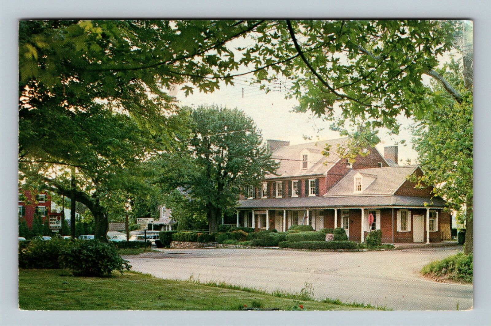 West Grove PA, Red Rose Inn, Pennsylvania Vintage Postcard