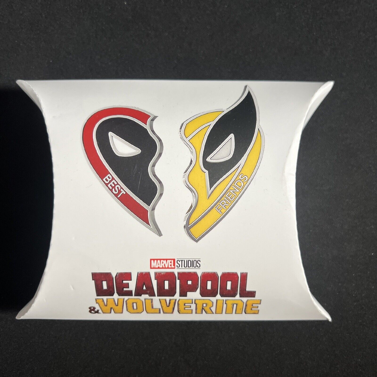 Deadpool & Wolverine Best Friends Enamel Pin Set Dave & Busters Promo OFFICIAL
