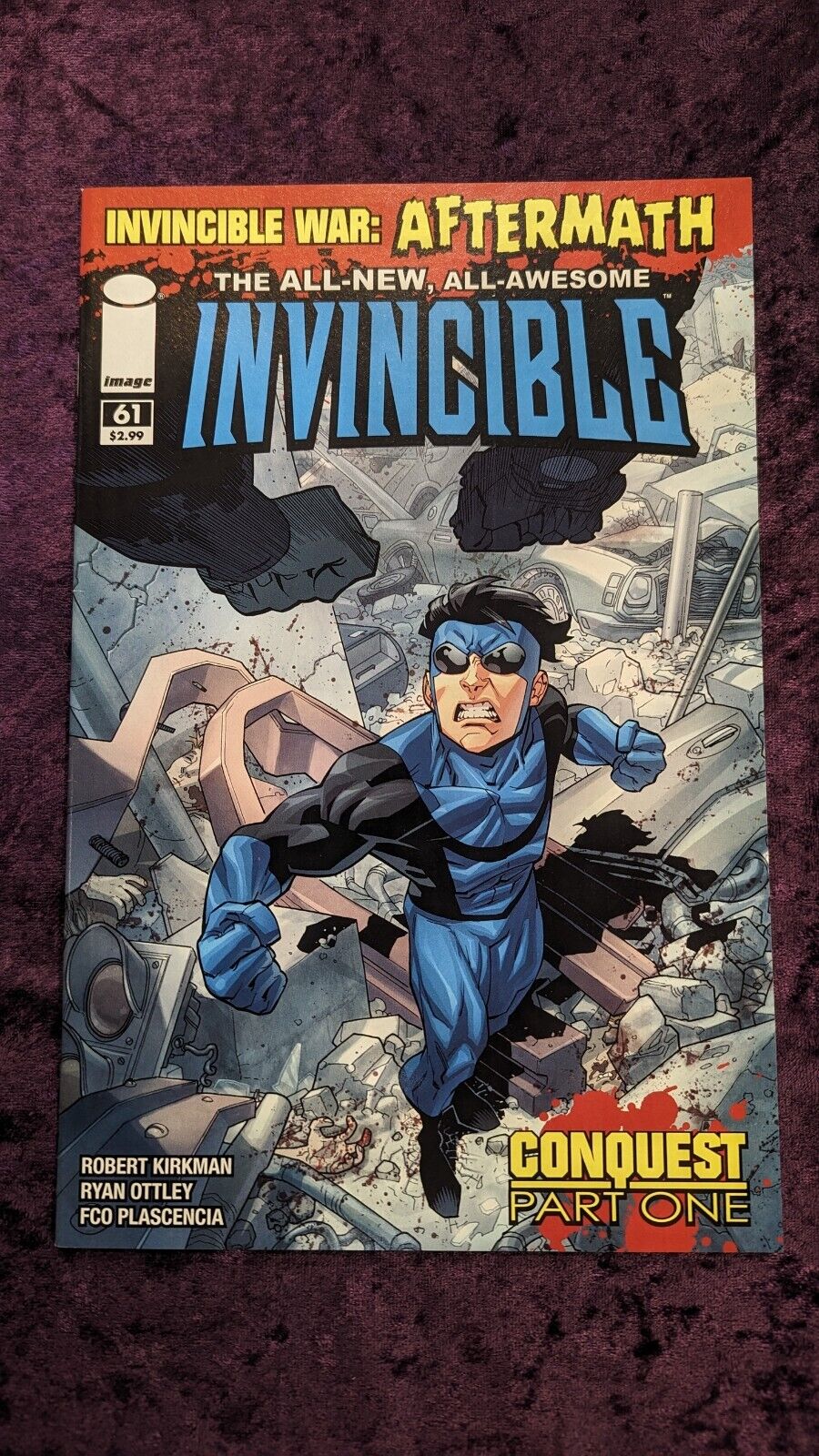 Invincible #61 Image Comics - First Appearance of Conquest