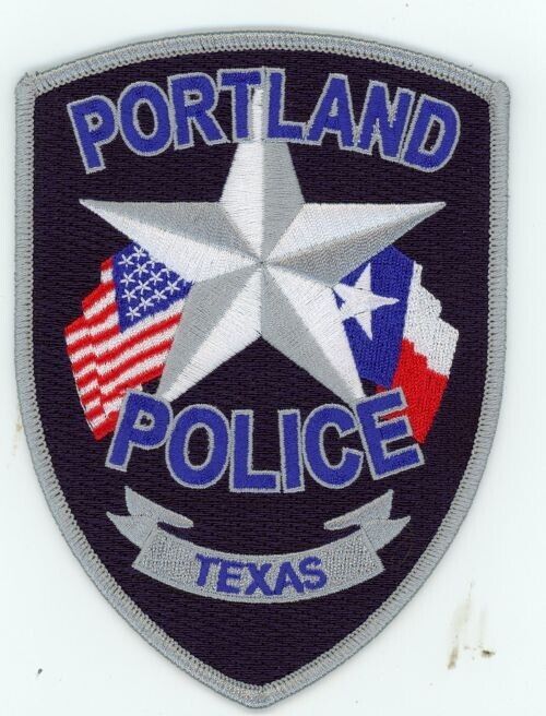 TEXAS TX PORTLAND POLICE NICE SHOULDER PATCH SHERIFF
