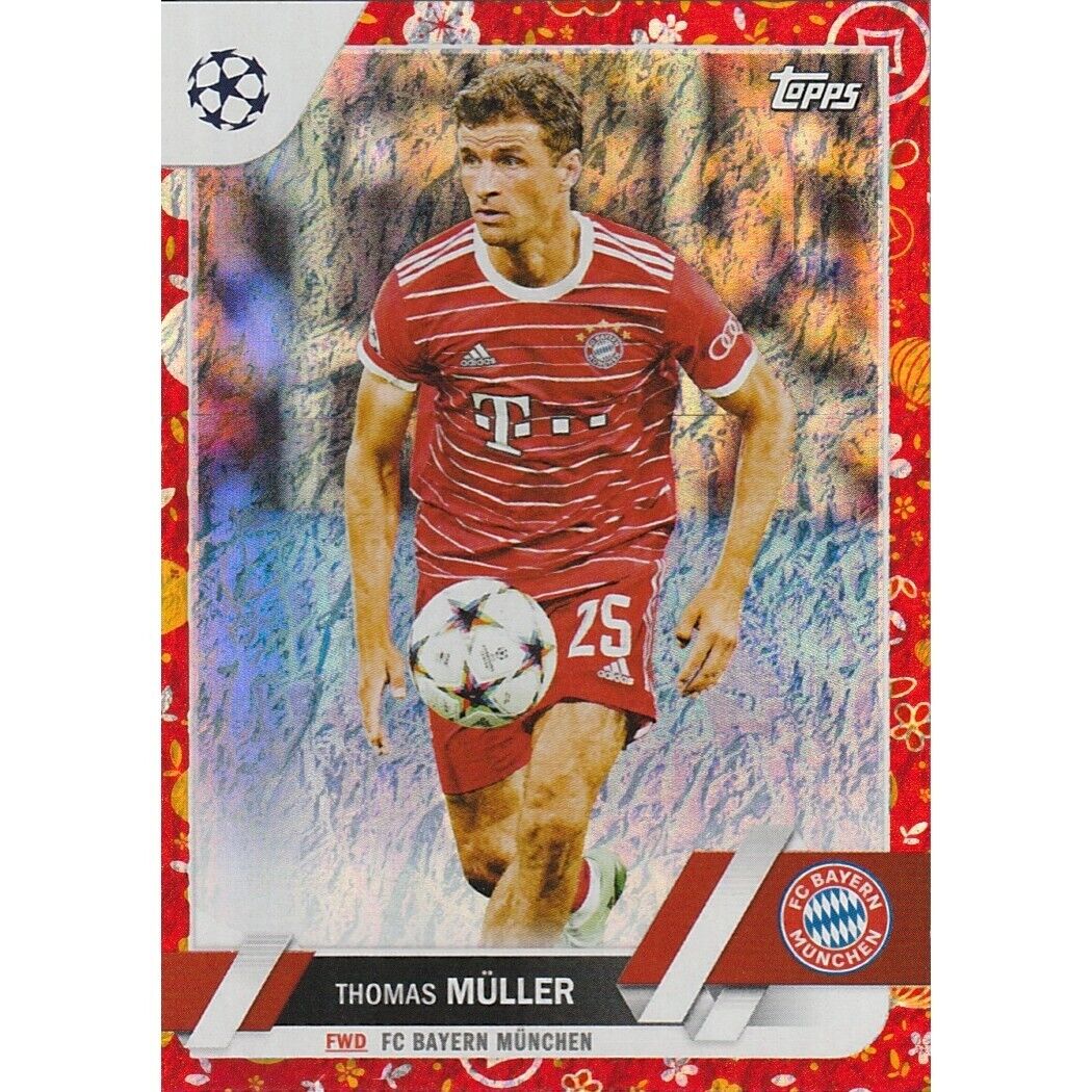 2022-23 TOPPS Thomas Muller UEFA Jade Edition /150 Rabbit Year Bayern Munich 187