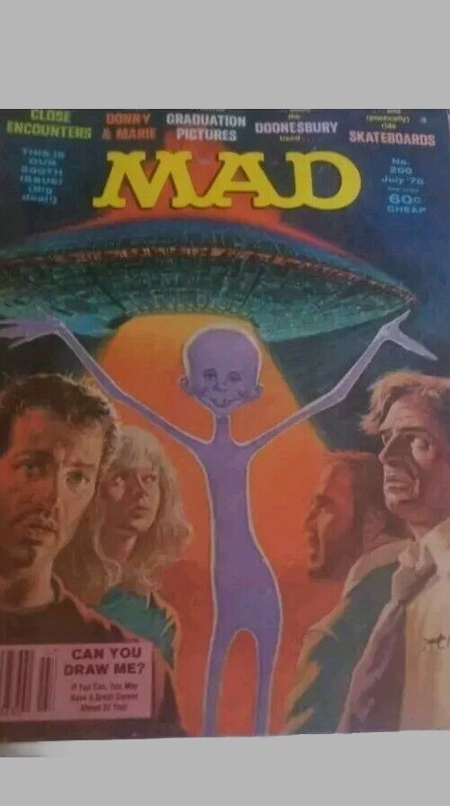Vintage MAD 200TH COPY JULY 1978 VERY Vg CONDITION 
