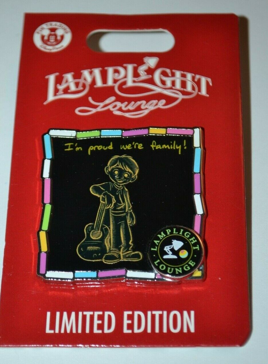 Disney CoCo Miguel I'm Proud We're Family Lamplight Lounge Pin 140548