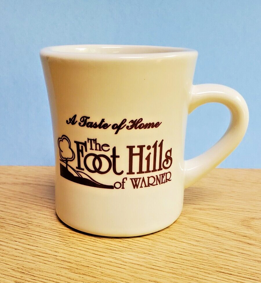 The Foothills of Warner NH Country Restaurant Diner Style Coffee Mug Tea Cup