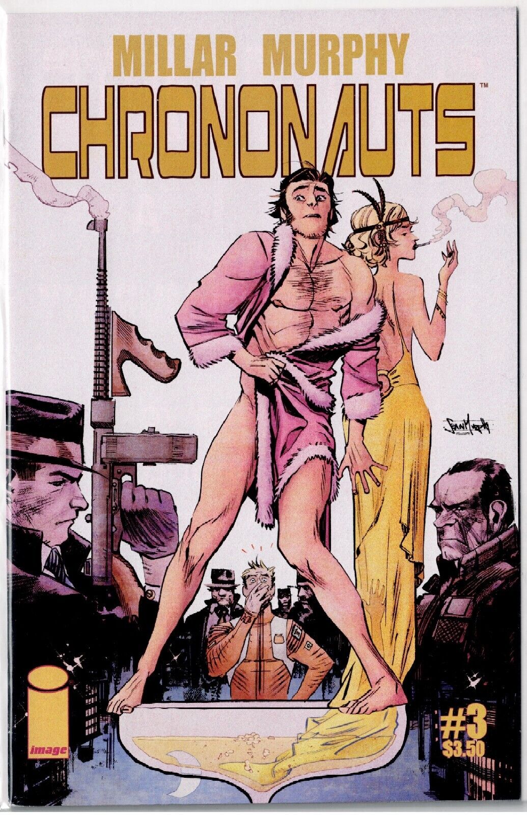 Chrononauts #3 Image Comics May 2015 Cover A NM NO Stock Photos 
