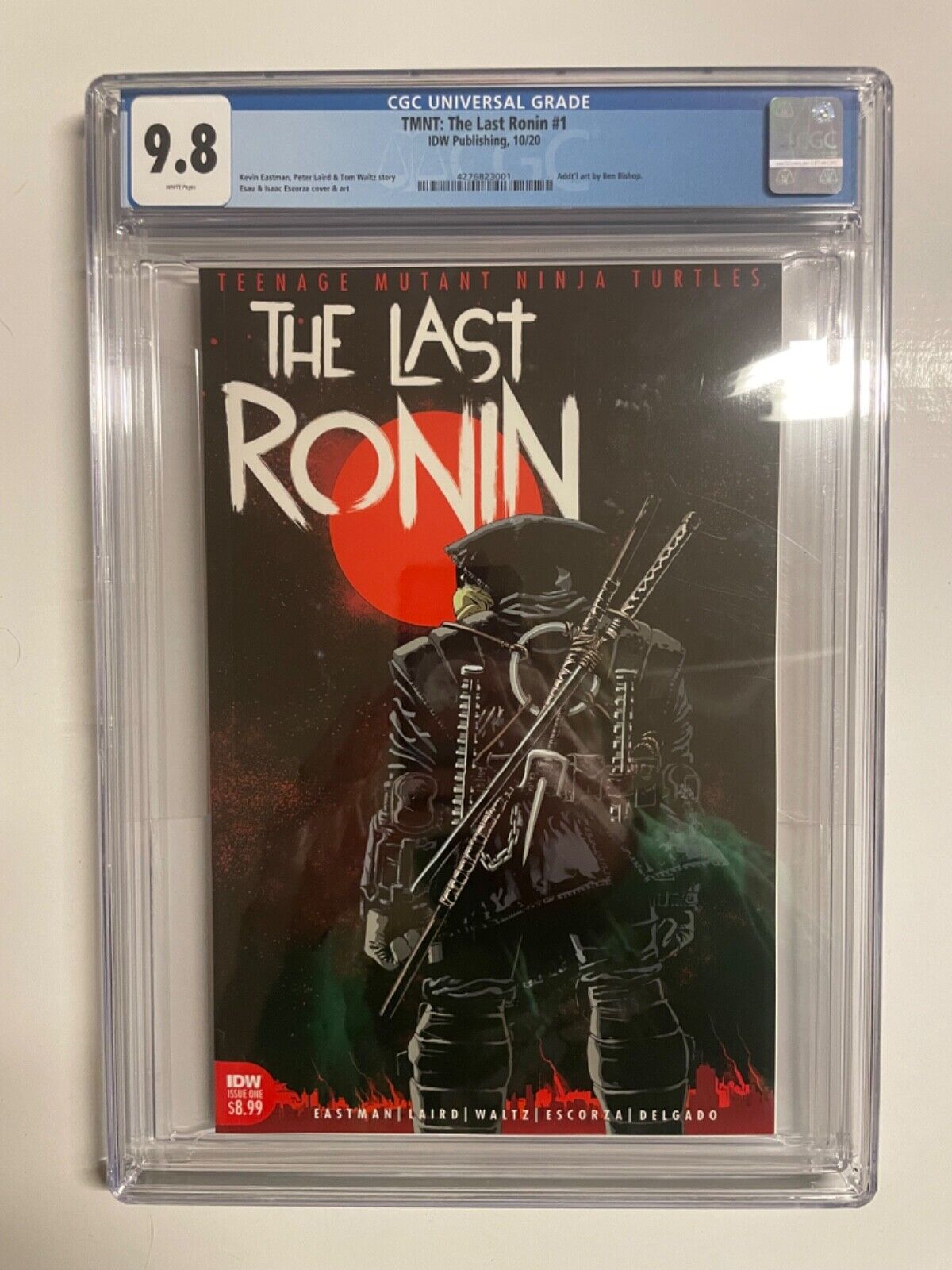 TMNT: The Last Ronin #1 CGC 9.8 White Pages 1st Print 2020 IDW Comics Eastman