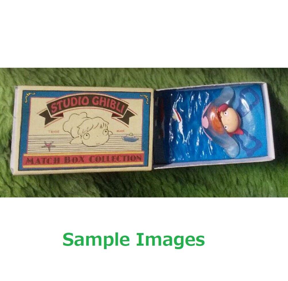 Ponyo on the Cliff Not for sale Studio Ghibli Matchbox Collection Rare F/S