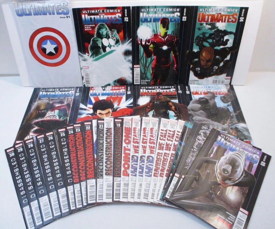 Ultimate Comics THE ULTIMATES Issues 1-30 + 18.1 COMPLETE [Marvel 2011] VF/NM**