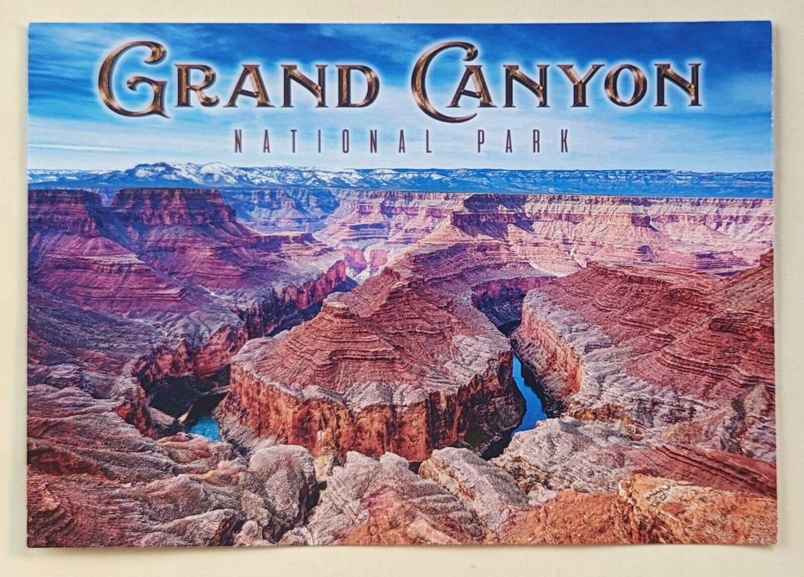  Postcard AZ: Grand Canyon National Park. Arizona 