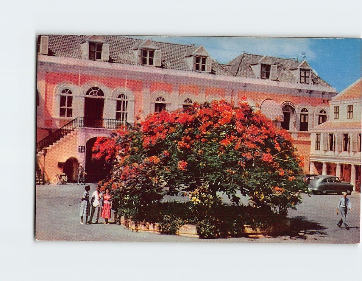 Postcard Inside Fort Amsterdam Willemstad Curaçao