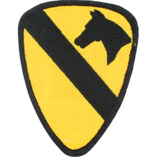 MILITARY PATCH- PATCH-ARMY- 1ST CAV DIV - (3-1/2\