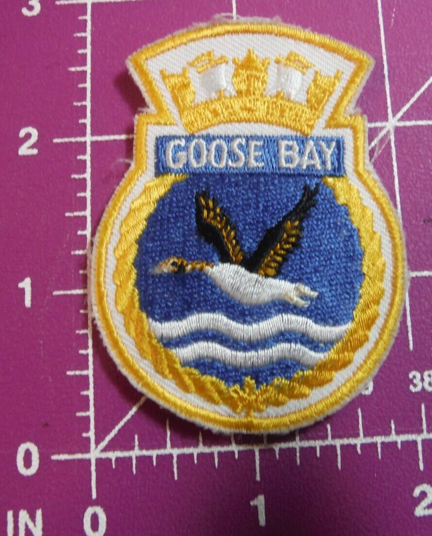 Canadian navy Goose Bay patch