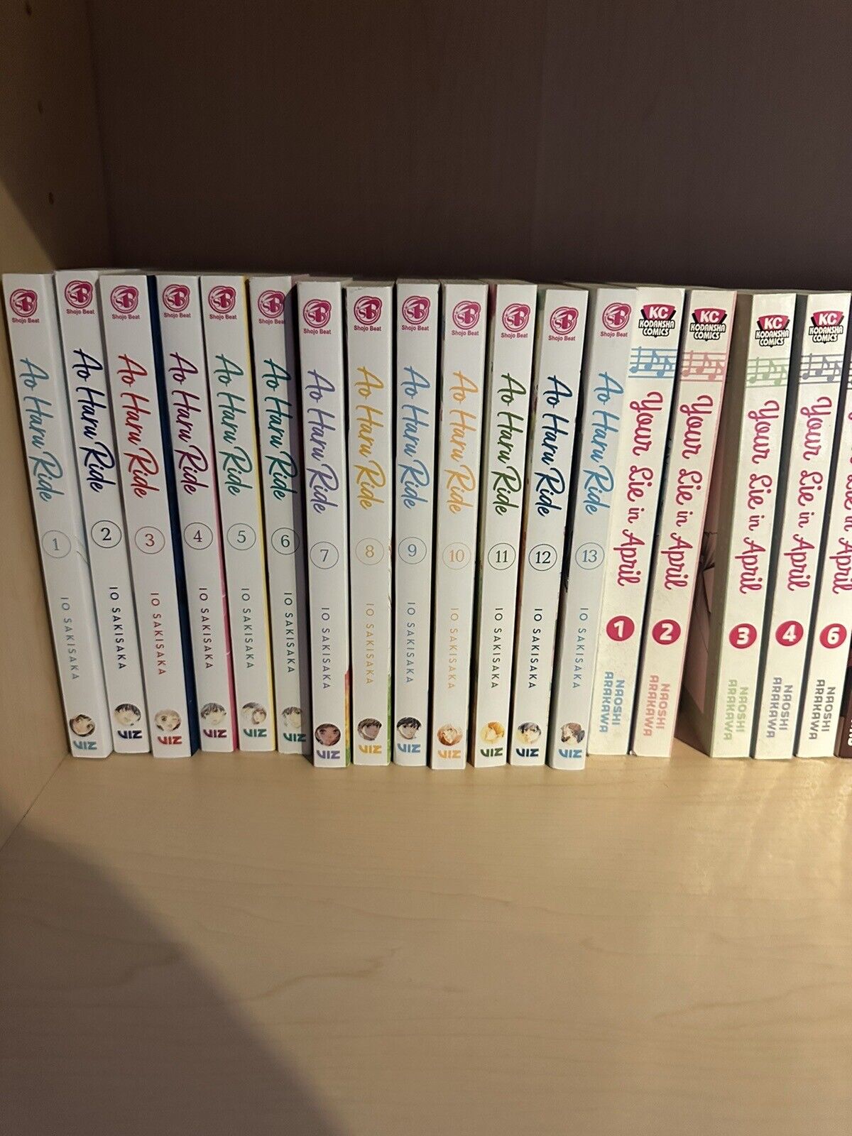 Ao Haru Ride Volume 1-13 English Manga Graphic Novels COMPLETE