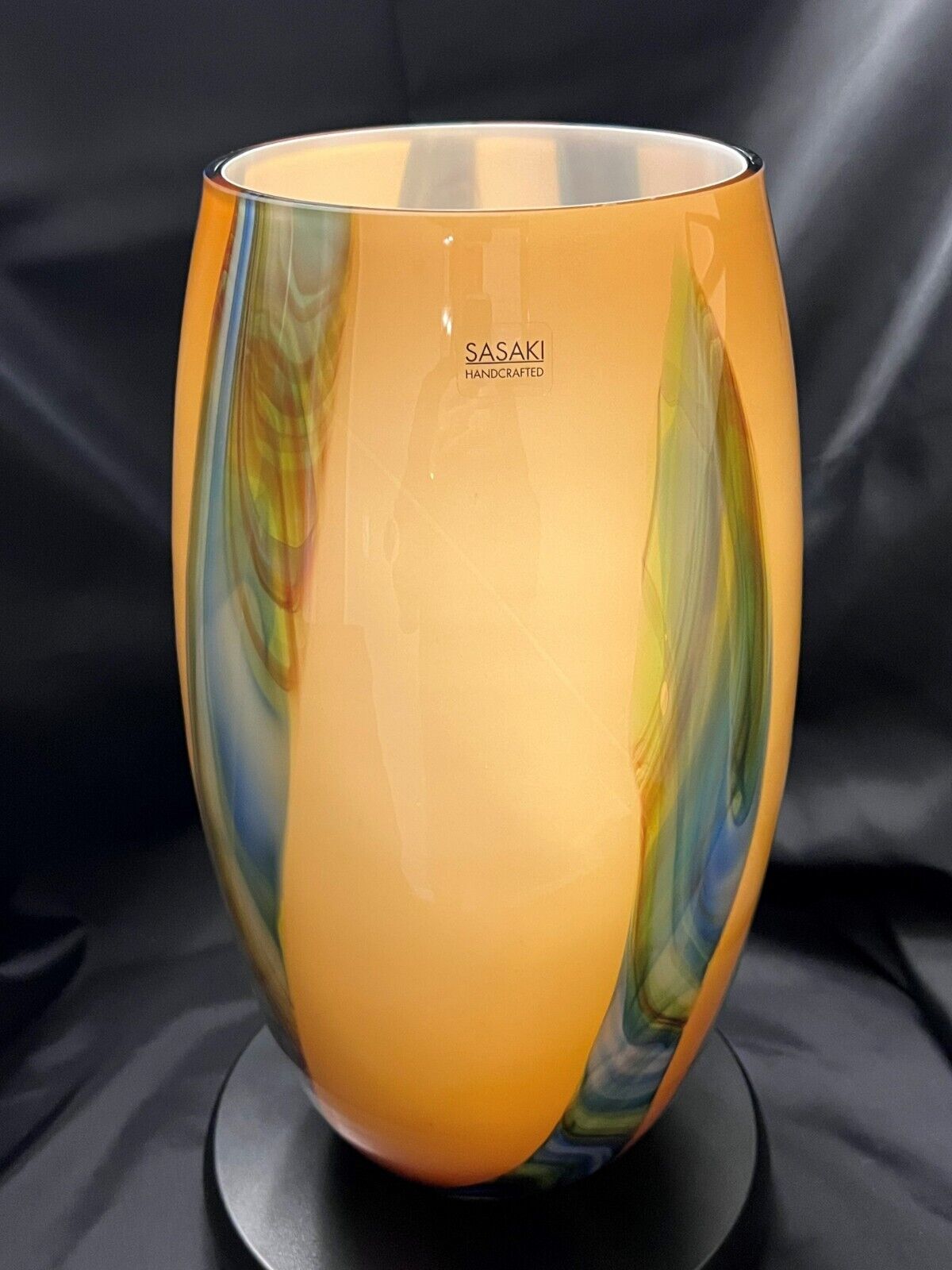 SASAKI Handcrafted Large Art Glass 16\
