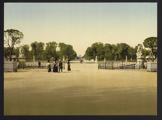 Photo:The Tuileries and Champs Elysees, Paris, France,c1895