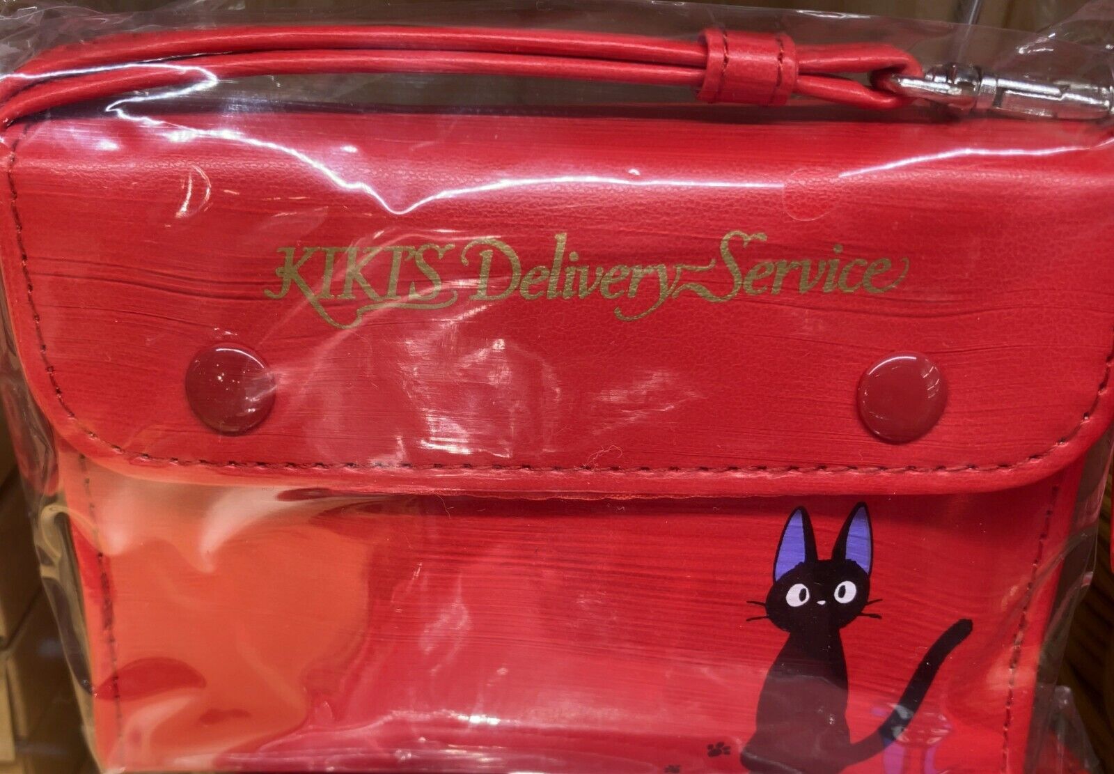 Kiki's Delivery Service Mini Pouch Kiki's Red Radio Studio Ghibli New Japan