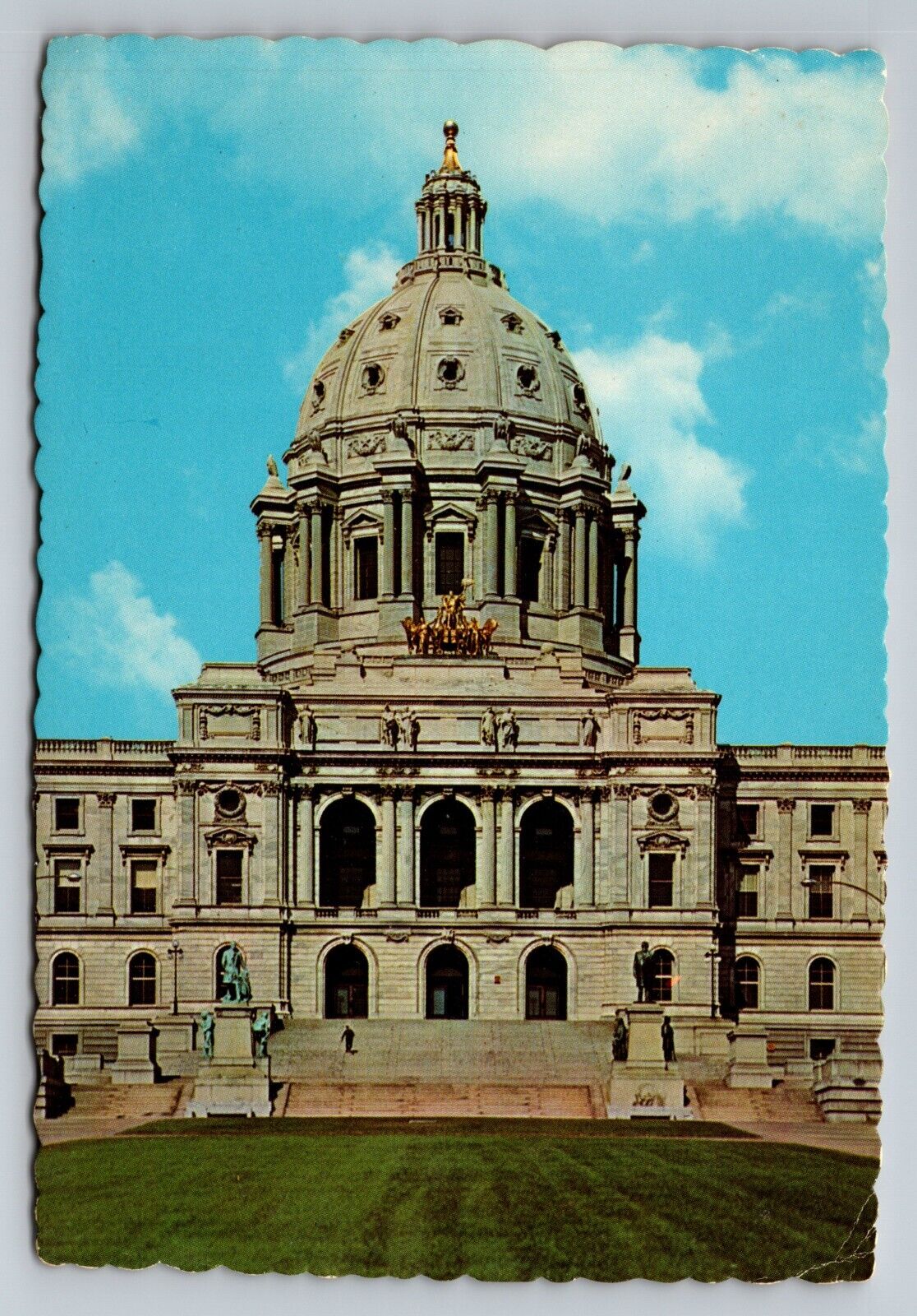 State Capitol Building Saint Pail Minnesota Vintage Unposted Postcard