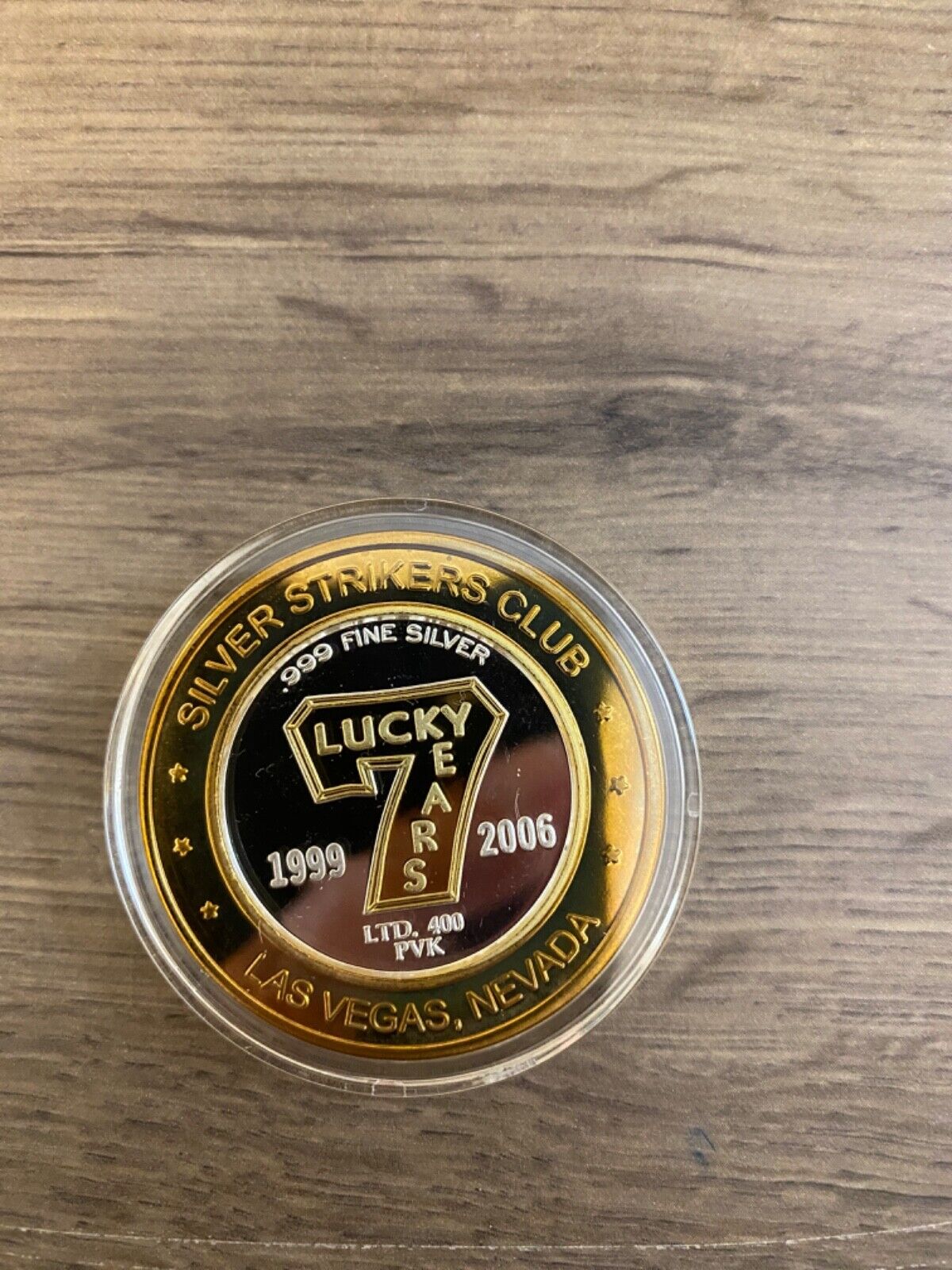 Silver Strikers Club Coin - 1999/2006 - 7 Lucky Years