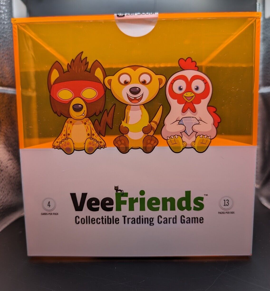 Veefriends Series 2 Compete and Collect RARE DEBUT EDITION Sealed Box (Orange)
