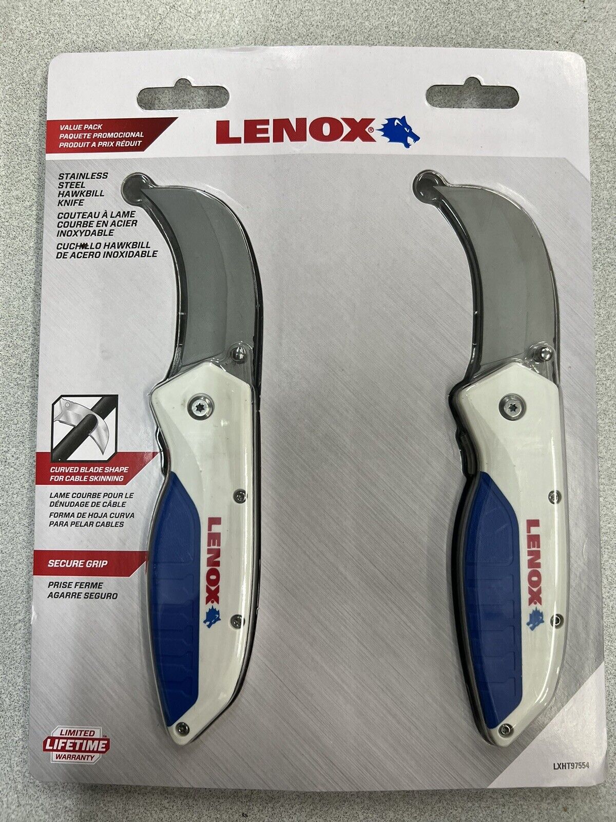Folding knife Lenox two pack