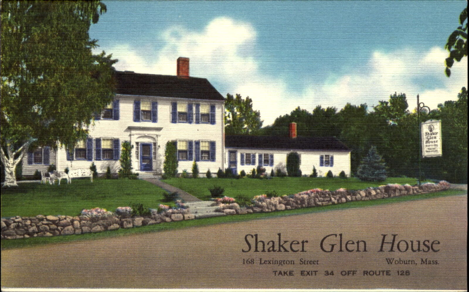Shaker Glen House ~ Woburn Massachusetts MA ~ 1940s