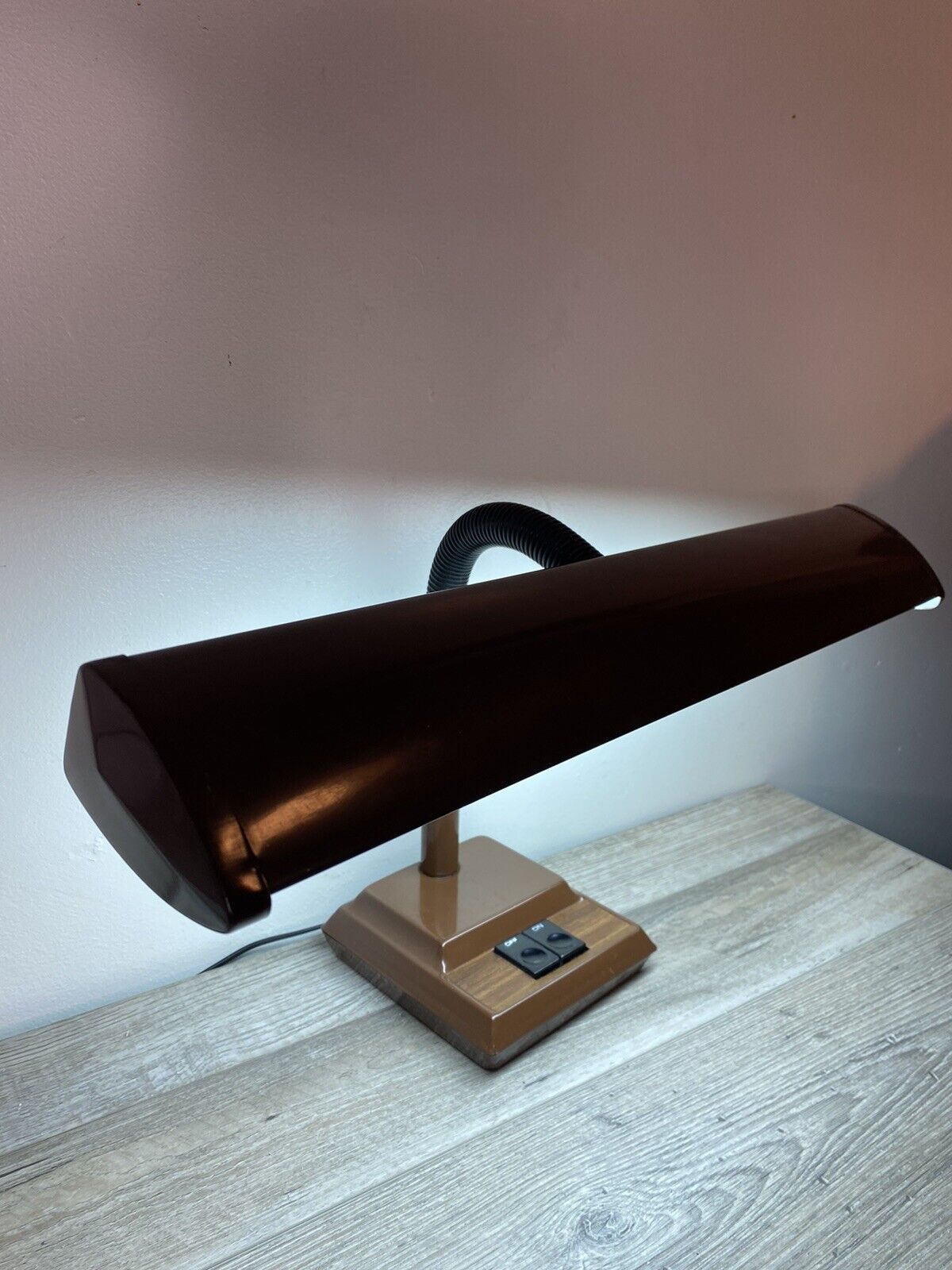Vintage Mid Century Modern Gooseneck Desk Lamp Industrial Flexible