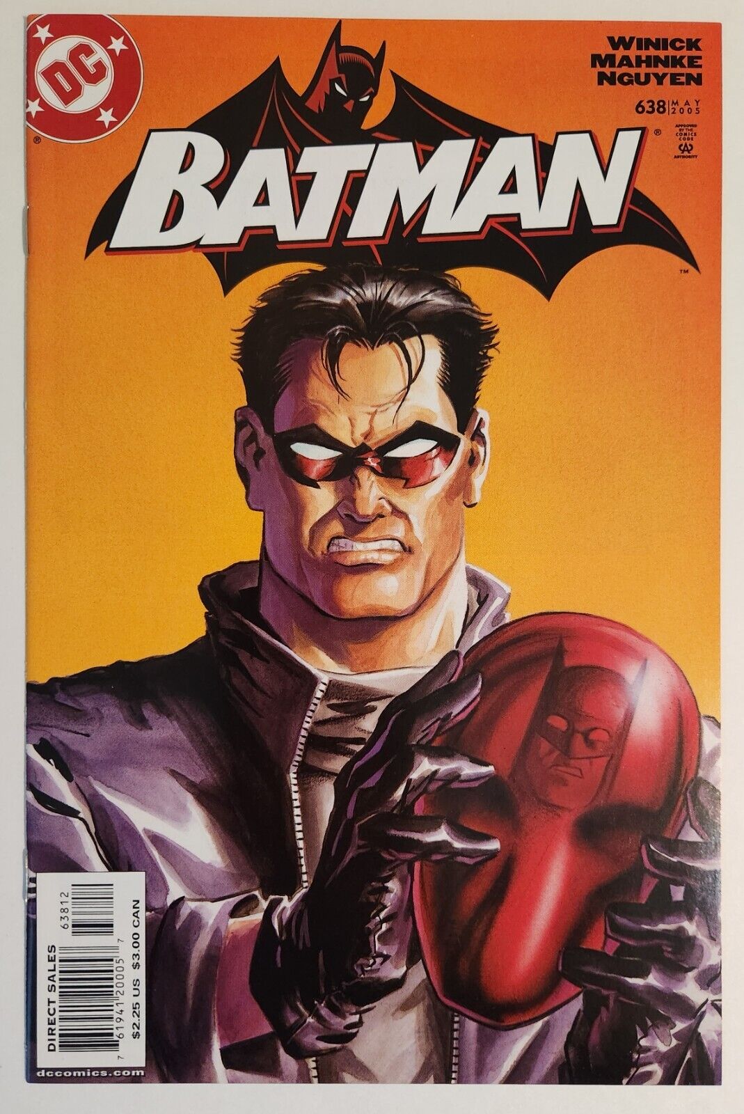Batman #638 (2005, DC) NM- 2nd Print Red Hood Reveal Variant Jason Todd