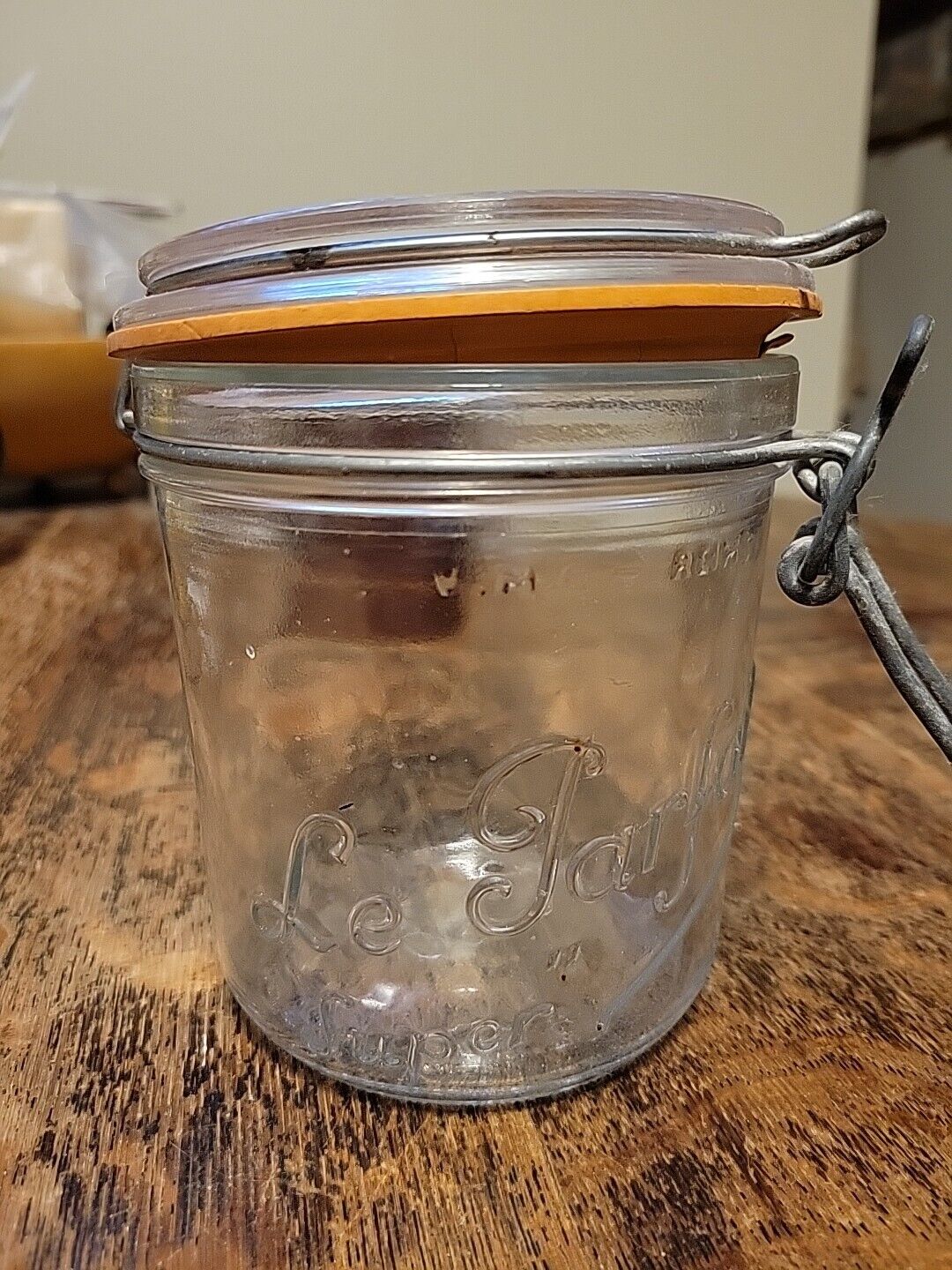 Vintage Le Parfait Super Canning Jar  Bail 4\