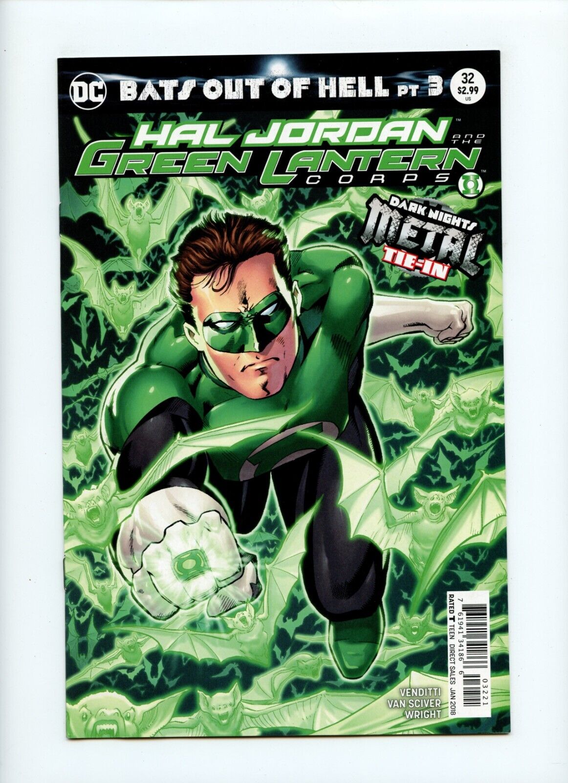 Hal Jordan and the Green Lantern Corps ~ No. 32, Jan. 2018 ~ DC Rebirth ~ NEW