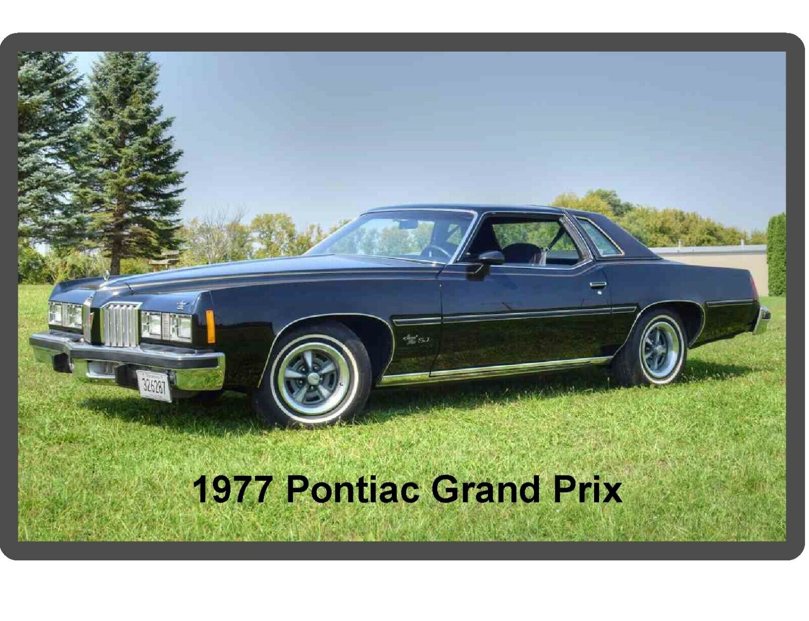 1977 Pontiac Grand Prix Refrigerator / Tool Box  Magnet