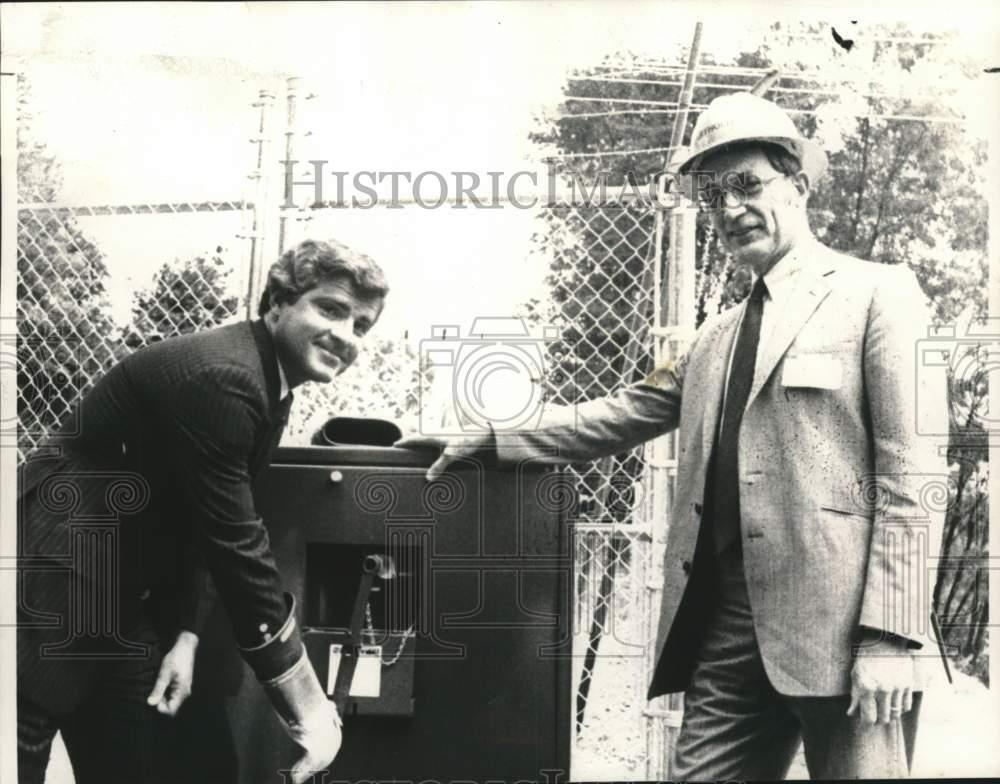 1980 Press Photo James LaRocca & Lionel Barthold in Malta, New York - tua61406
