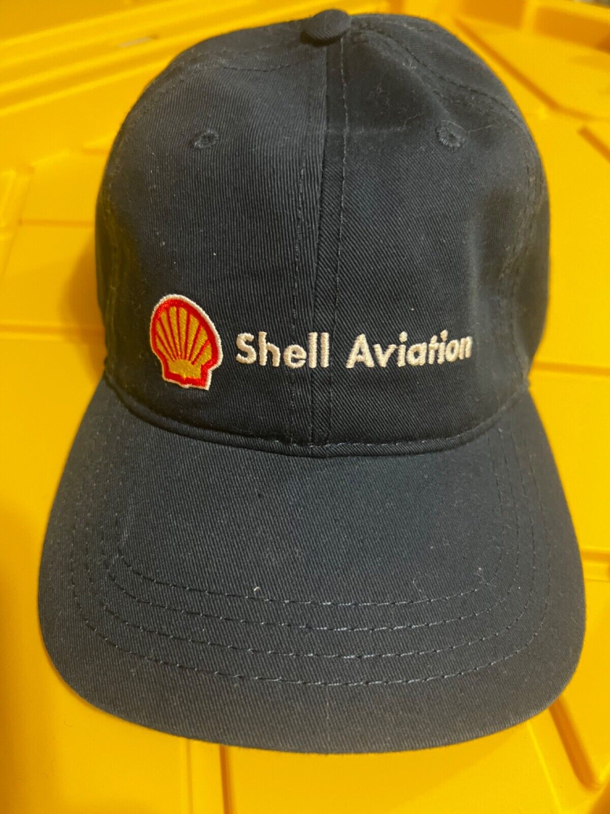 SHELL AVIATION  Hat cap Brand New AIRCRAFT FUEL oil gas Oshkosh 2018 air show