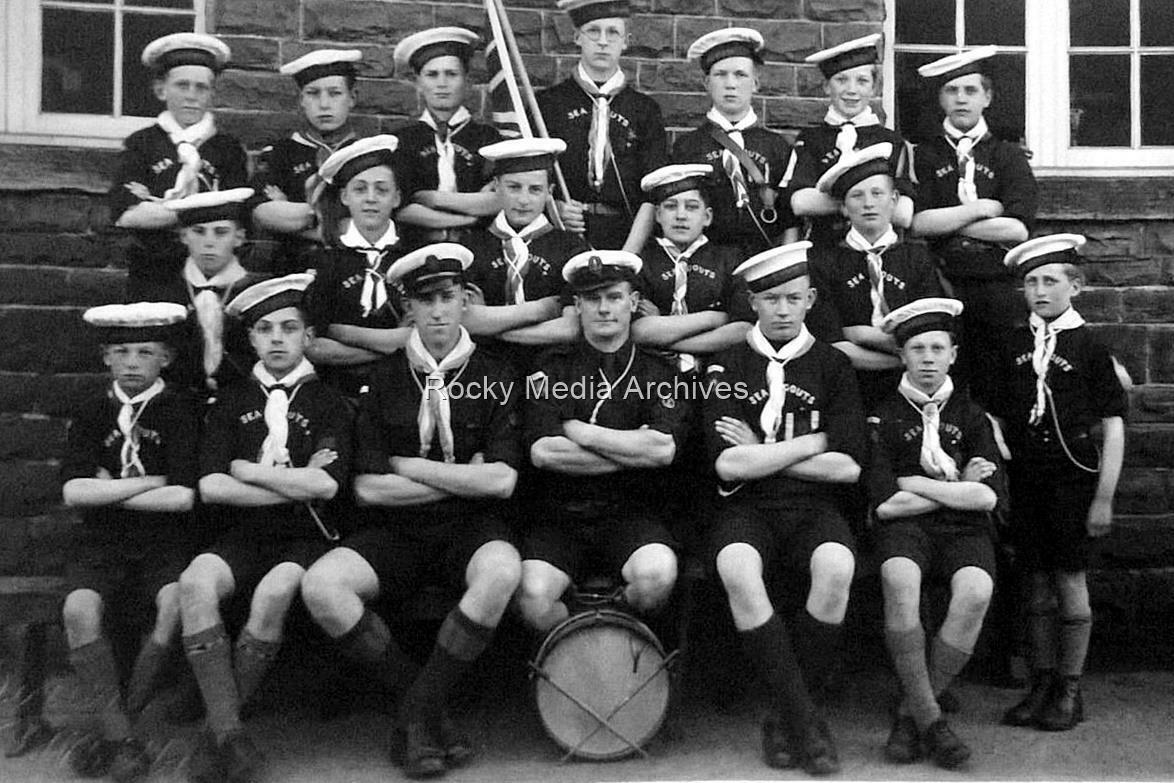 Itr-21 Social History, Sea Scouts, Whitby, North Yorkshire. Photo