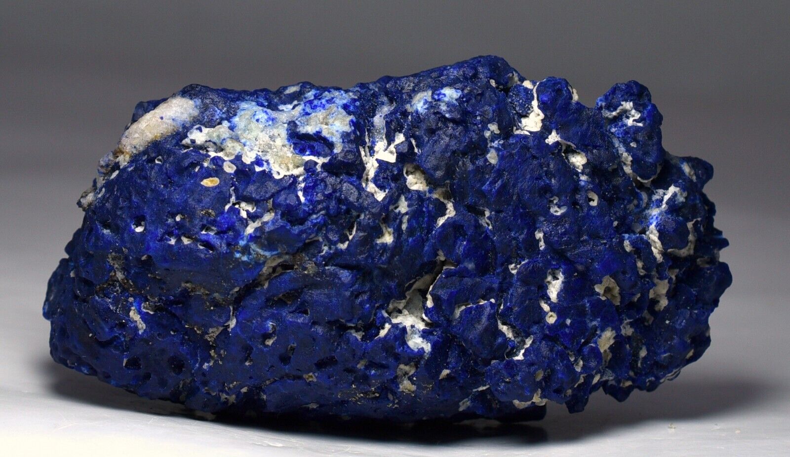 135 GM Magnificent Ultra Rare Natural Blue LAZURRITE Huge Crystal Specimen @Afg