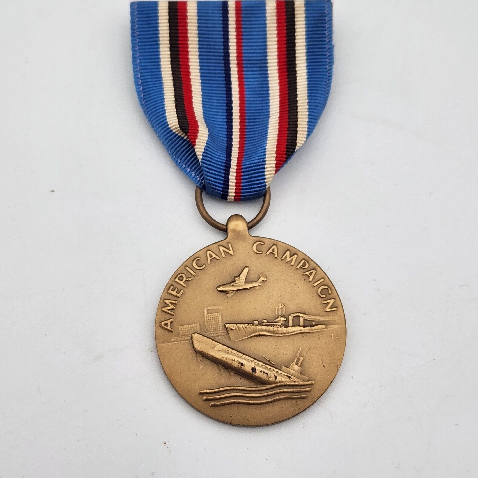 WWII American Campaign Medal WW2 - USA made - WW2 Theater -  ACM