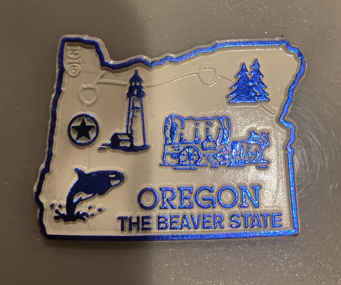Oregon Beaver State Fridge Magnet