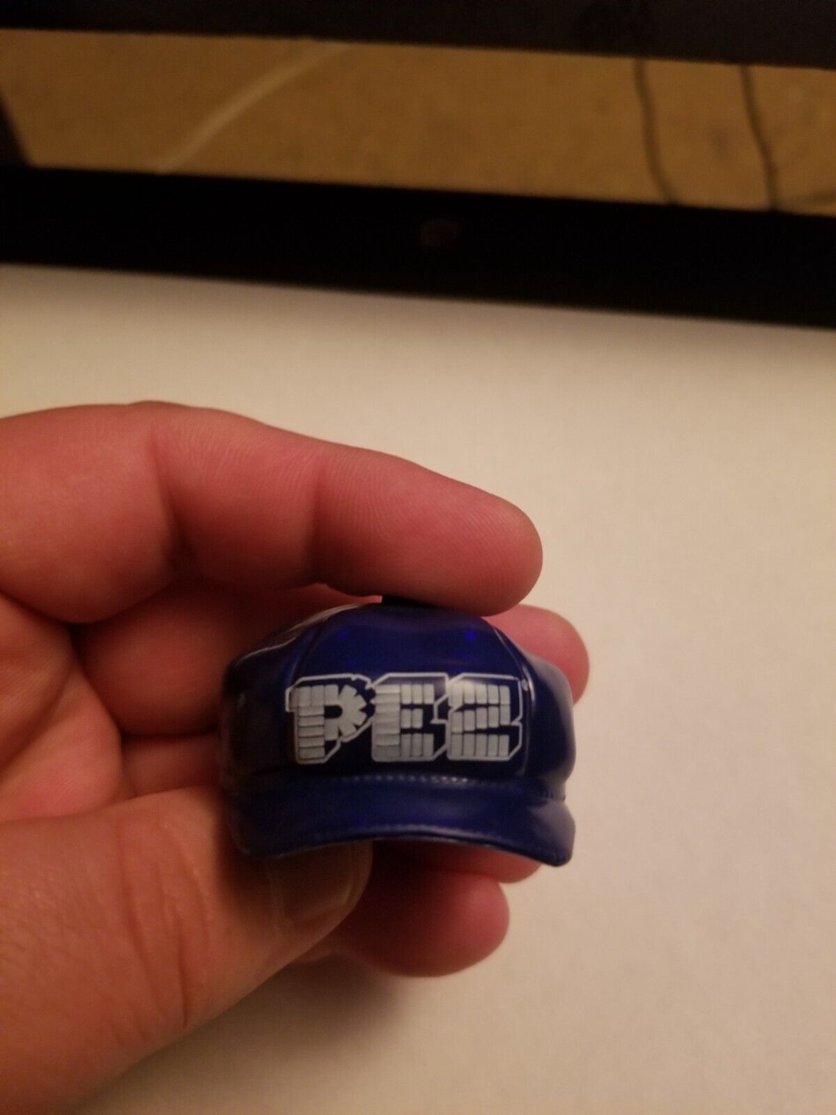 PEZ Mini Blue Hat Toy