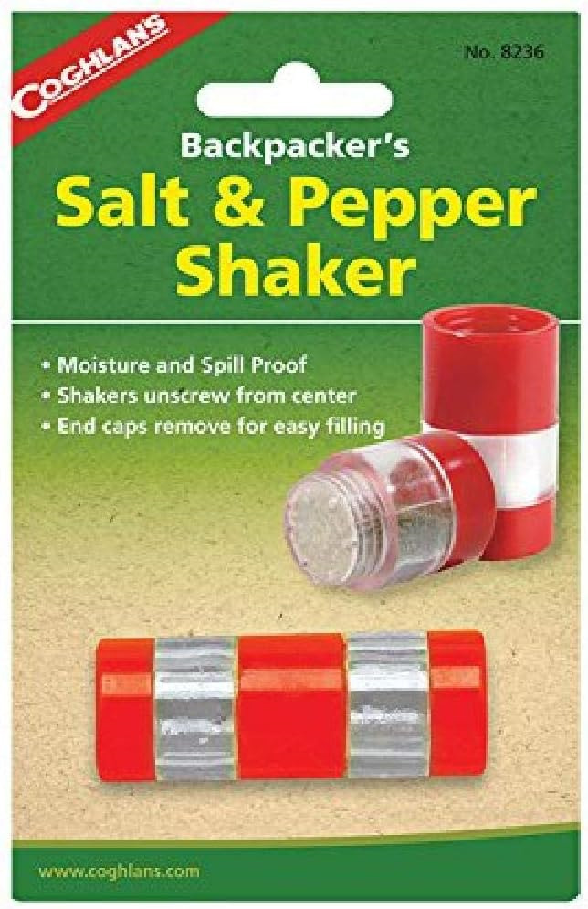 Coghlans Backpackers Salt and Pepper Shakers