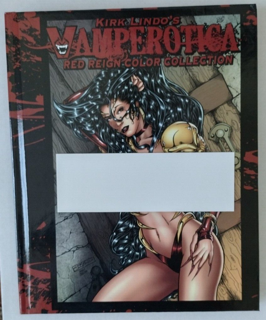 Vamperotica Red Reign Color Collection, hardcover, signed inside,Vampirella-like