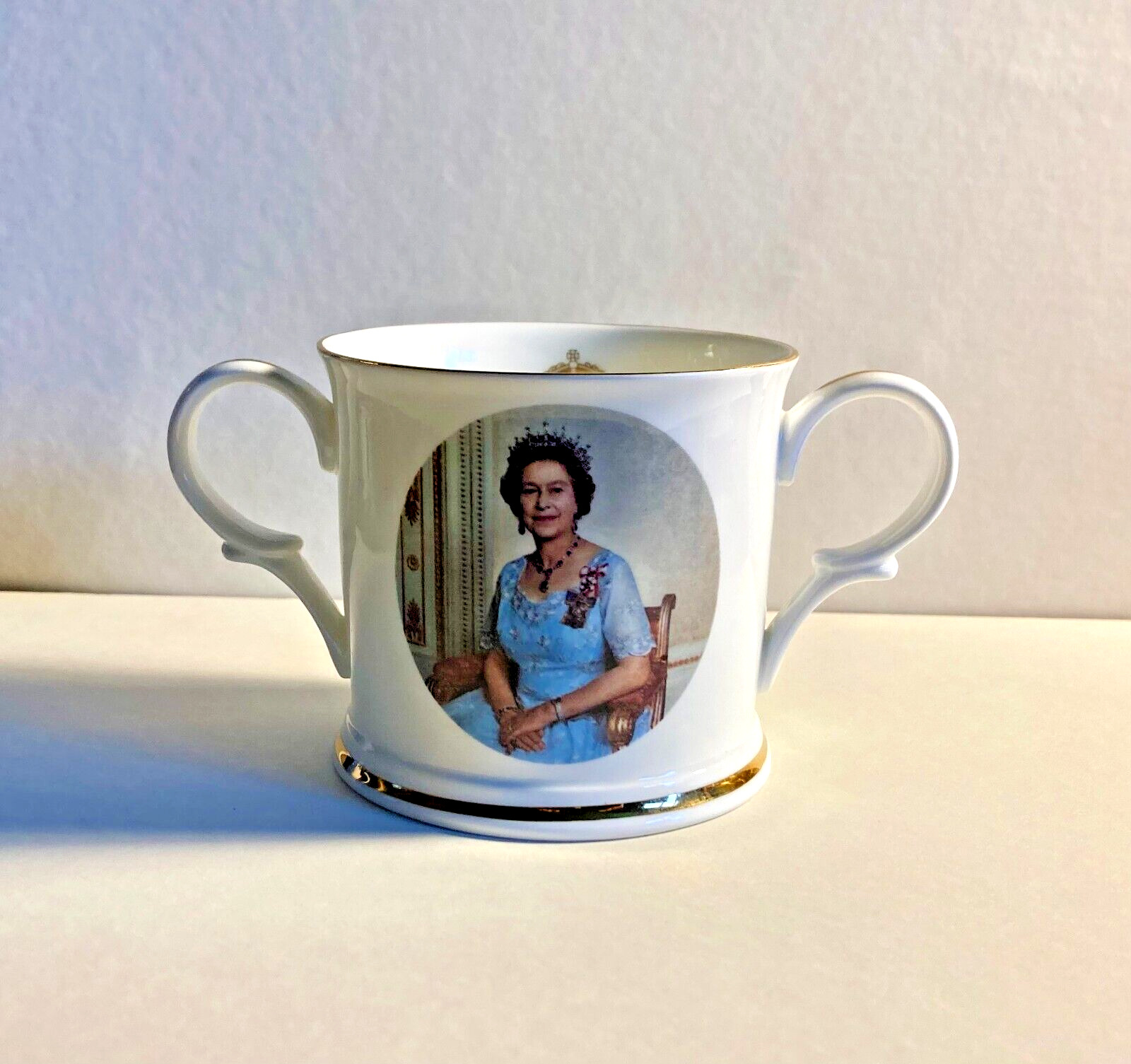 Queen Elizabeth 40th Anniversary Coronation Royal Doulton Loving Cup