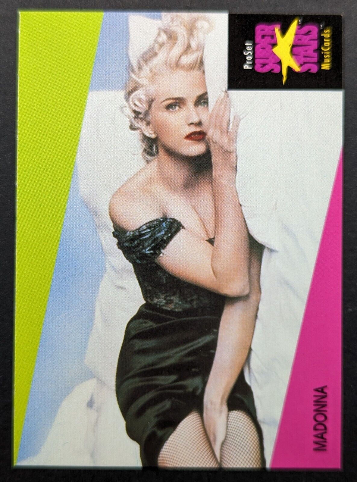 Madonna 1991 Super Stars of Music Pro Set Card #82 (NM)